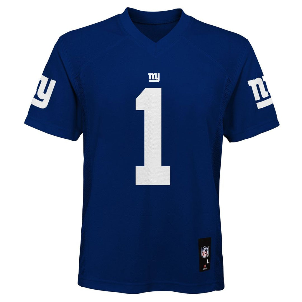 Youth New York Giants Malik Nabers Royal Replica Player NFL Jersey
