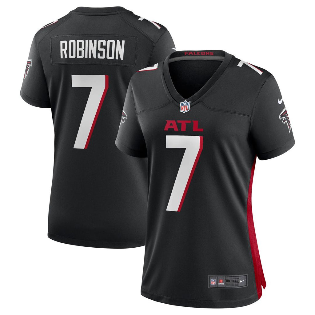 Women's Nike Atlanta Falcons Bijan Robinson Black Player NFL Jersey