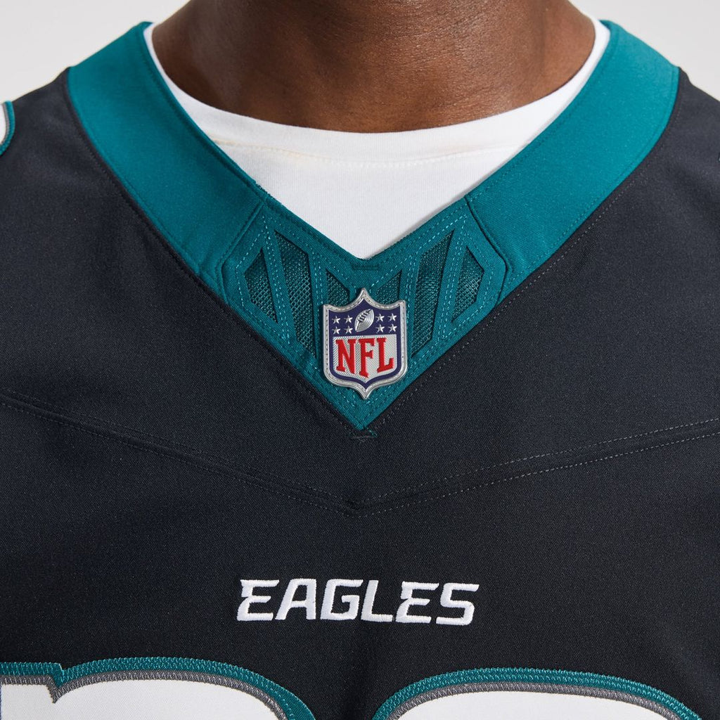 Men's Nike Philadelphia Eagles Saquon Barkley Black Alternate Vapor F.U.S.E. Elite NFL Jersey