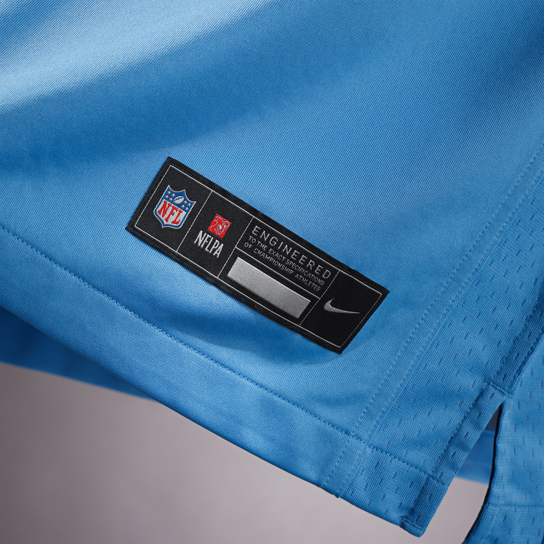 Men's Nike Tennessee Titans Keldric Faulk Light Blue Team Game NFL Jersey