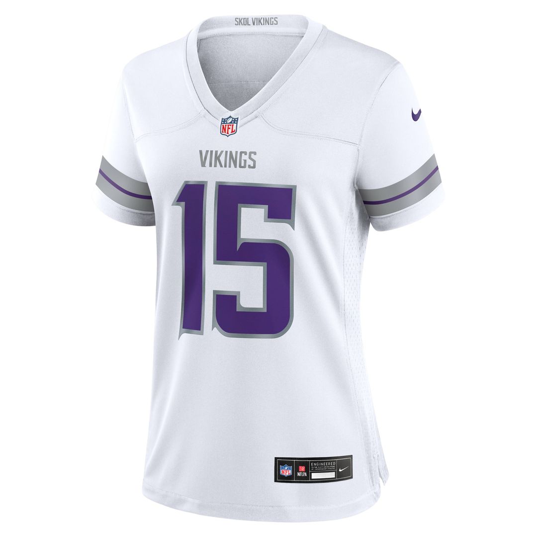 Women's Nike Minnesota Vikings Dallas Turner Purple Alternate Game NFL Jersey