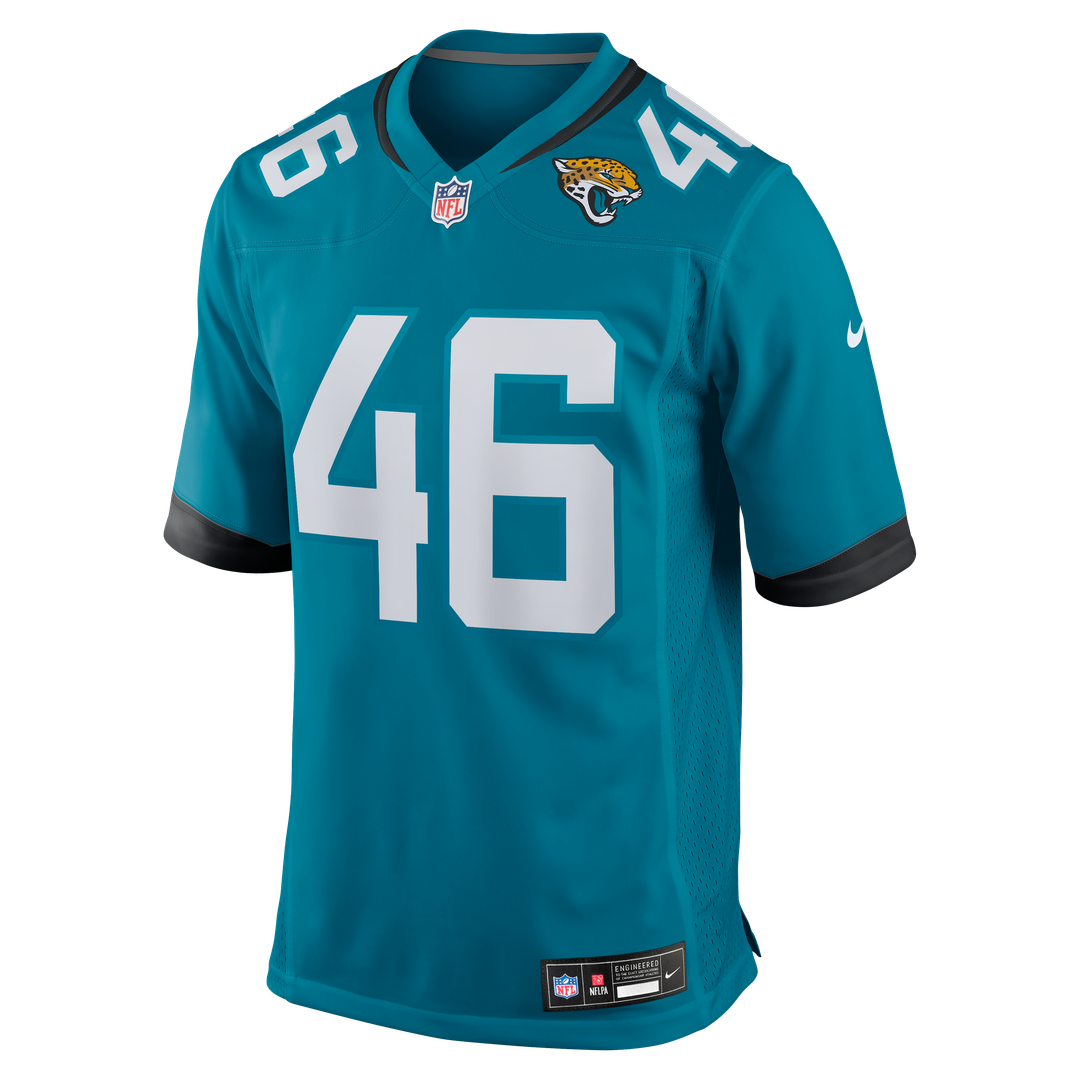 Men's Nike Jacksonville Jaguars Ross Matiscik Teal Game NFL Jersey