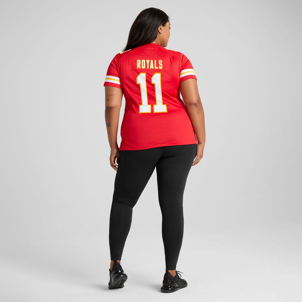 Women's Nike Kansas City Chiefs Jalen Royals Red Team Game NFL Jersey
