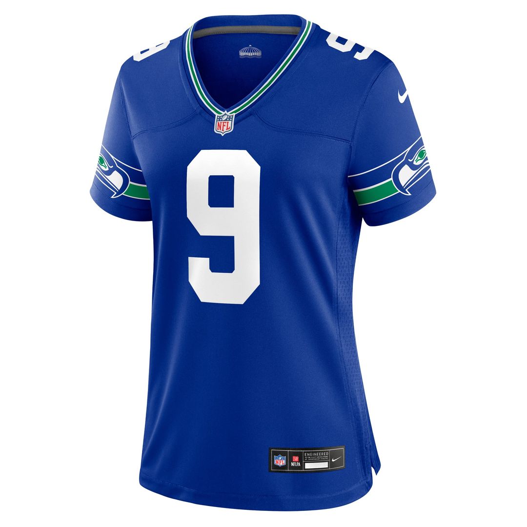 Women's Nike Seattle Seahawks Kenneth Walker III Royal Player NFL Jersey