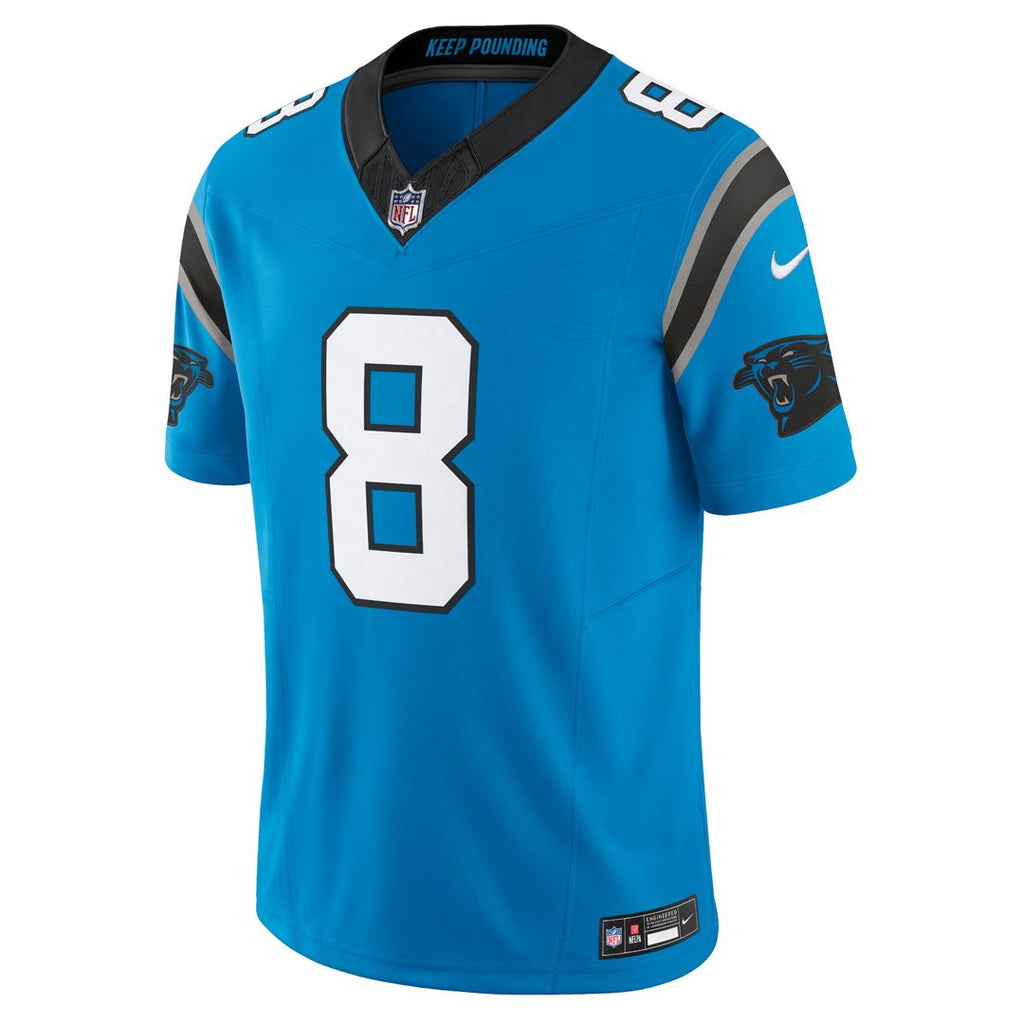Men's Nike Carolina Panthers Jaycee Horn Blue Vapor F.U.S.E. Limited NFL Jersey