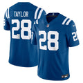 Men's Nike Indianapolis Colts Jonathan Taylor Royal Vapor F.U.S.E. Limited NFL Jersey