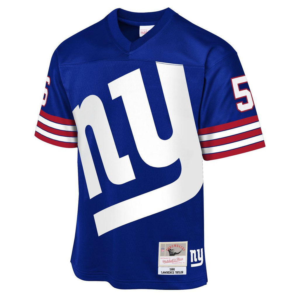 Youth Mitchell & Ness New York Giants Lawrence Taylor Royal 1986 Throwback Fashion NFL Jersey