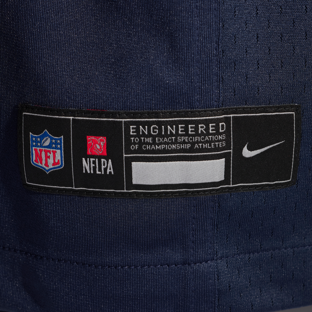 Men's Nike Chicago Bears James Lynch Navy Team Game NFL Jersey