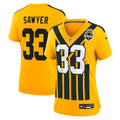 Women's Nike Pittsburgh Steelers Jack Sawyer Gold Alternate Game NFL Jersey