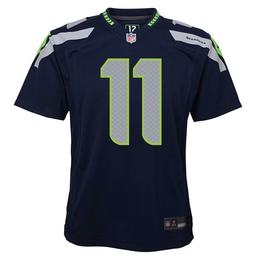 Youth Nike Seattle Seahawks Jaxon Smith-Njigba College Navy Game NFL Jersey