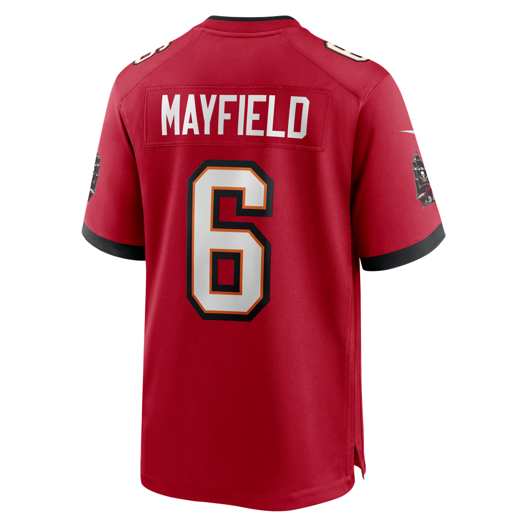 Men's Nike Tampa Bay Buccaneers Baker Mayfield Orange Throwback Game NFL Jersey