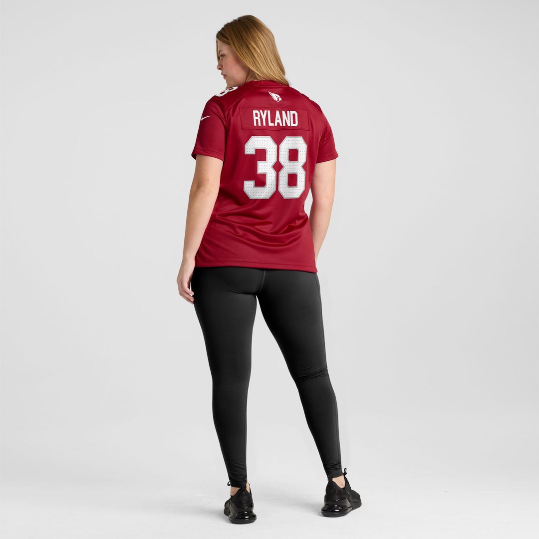 Women's Nike Arizona Cardinals Chad Ryland Cardinal Team Game NFL Jersey