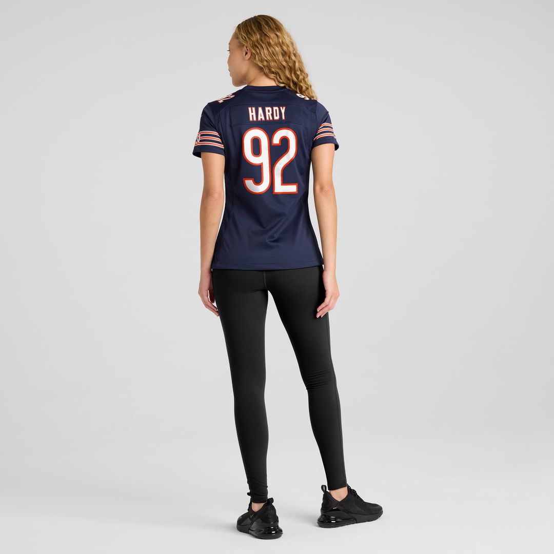 Women's Nike Chicago Bears Daniel Hardy Navy Team Game NFL Jersey