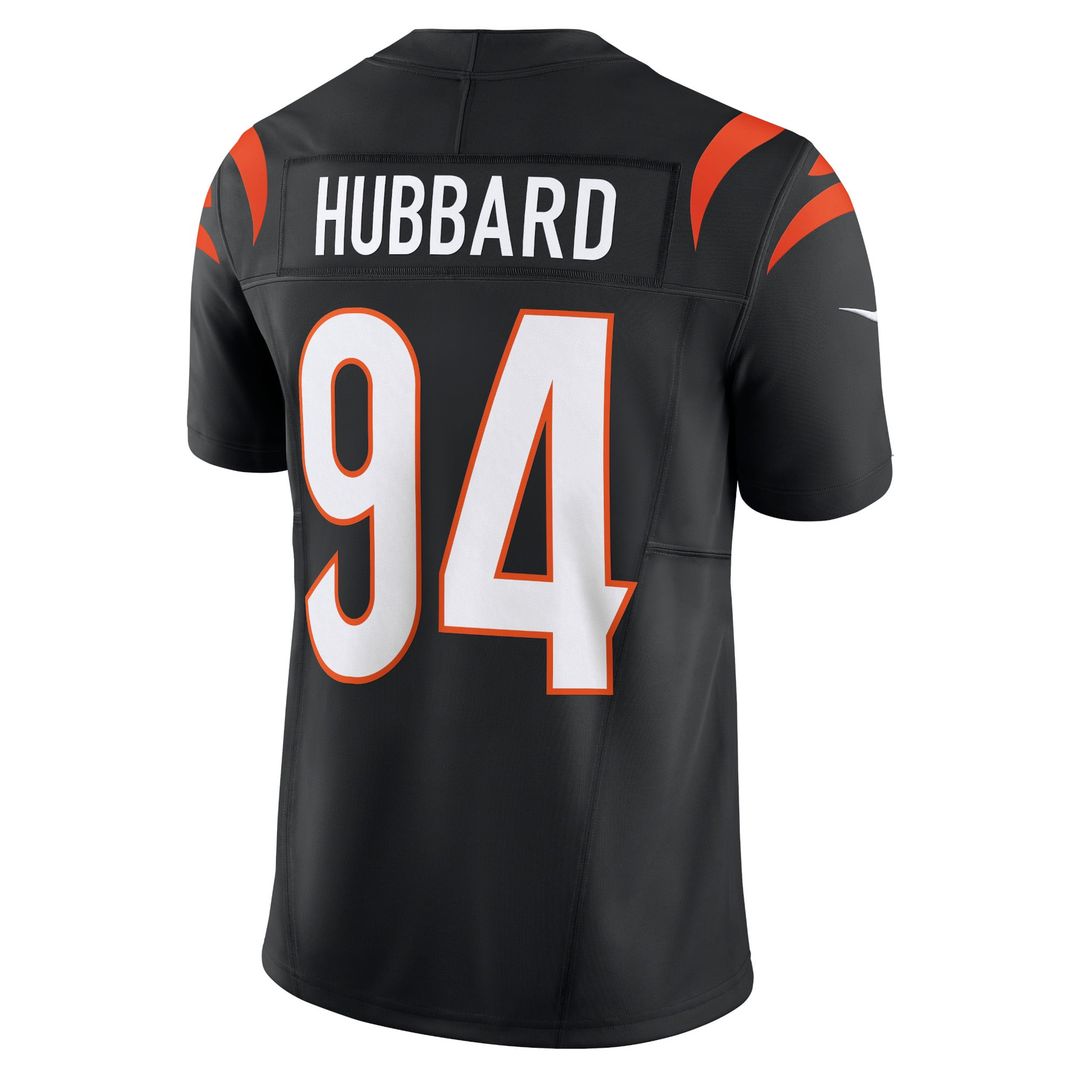 Men's Nike Cincinnati Bengals Sam Hubbard Black Vapor F.U.S.E. Limited NFL Jersey