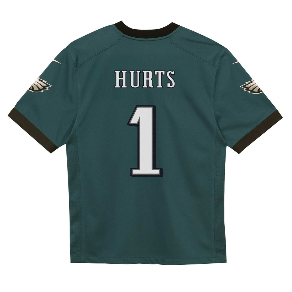 Infant Nike Philadelphia Eagles Jalen Hurts Kelly Green Alternate Player Game NFL Jersey