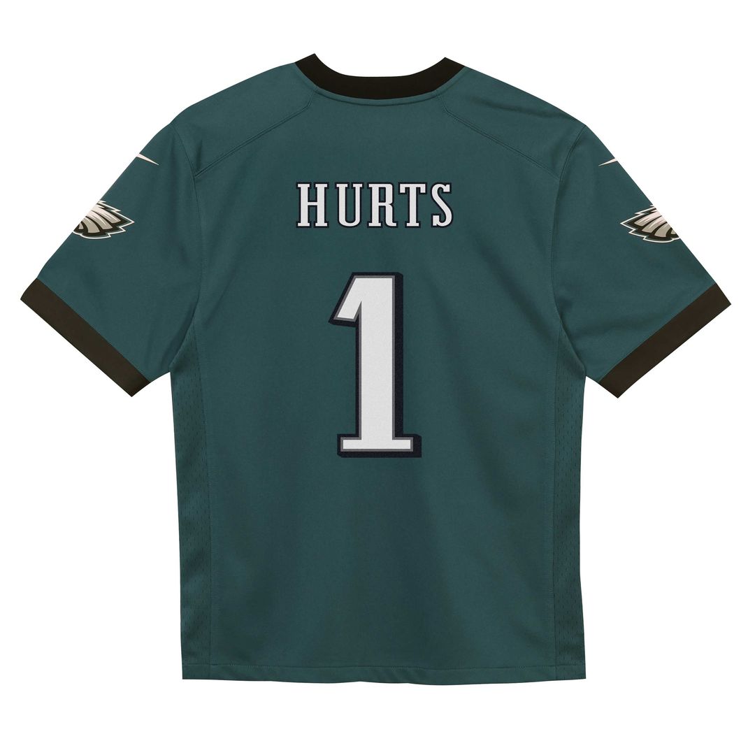 Infant Nike Philadelphia Eagles Jalen Hurts Kelly Green Alternate Player Game NFL Jersey
