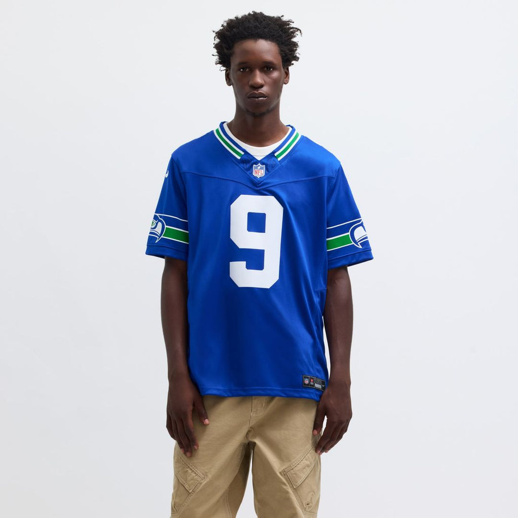 Men's Nike Seattle Seahawks Kenneth Walker III Royal Vapor F.U.S.E. Limited NFL Jersey