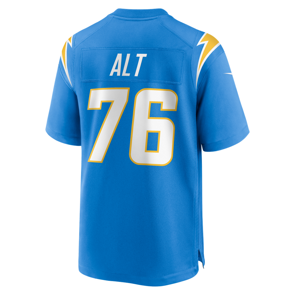 Men's Nike Los Angeles Chargers Joe Alt Powder Blue Player Game NFL Jersey