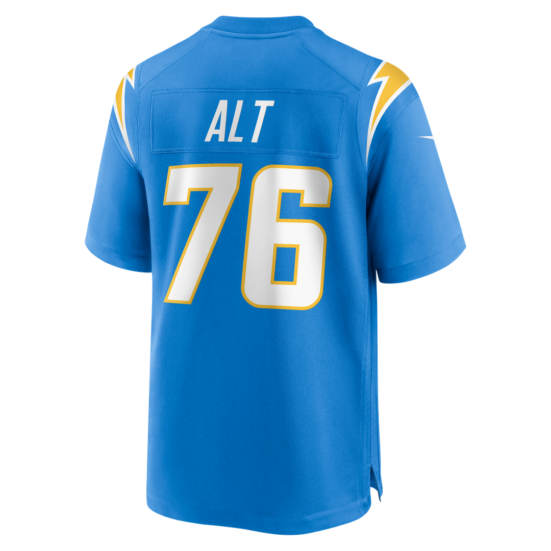 Men's Nike Los Angeles Chargers Joe Alt Powder Blue Player Game NFL Jersey