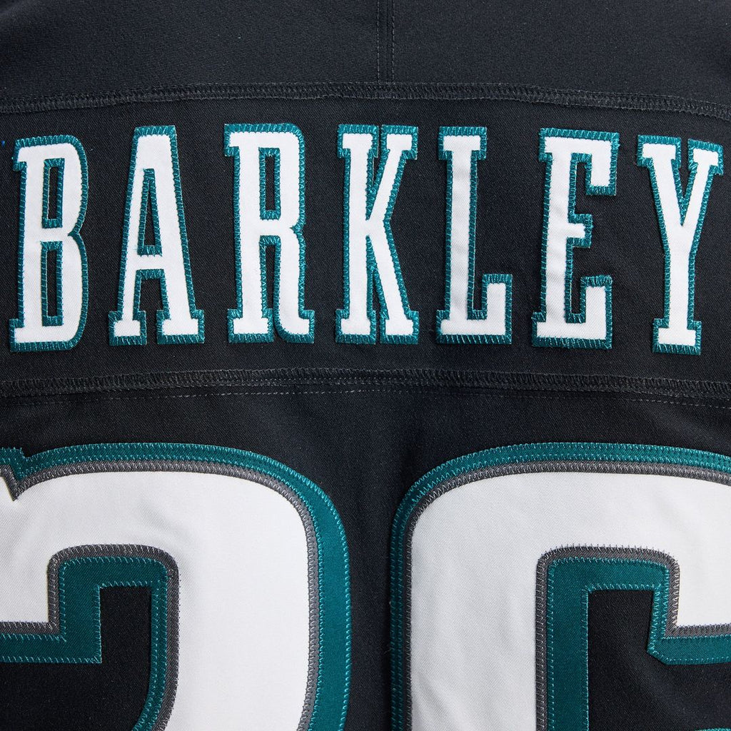 Men's Nike Philadelphia Eagles Saquon Barkley Black Alternate Vapor F.U.S.E. Elite NFL Jersey