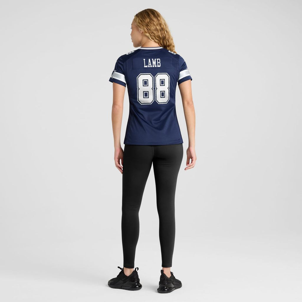 Women's Nike Dallas Cowboys CeeDee Lamb White 2nd Alternate Game NFL Jersey
