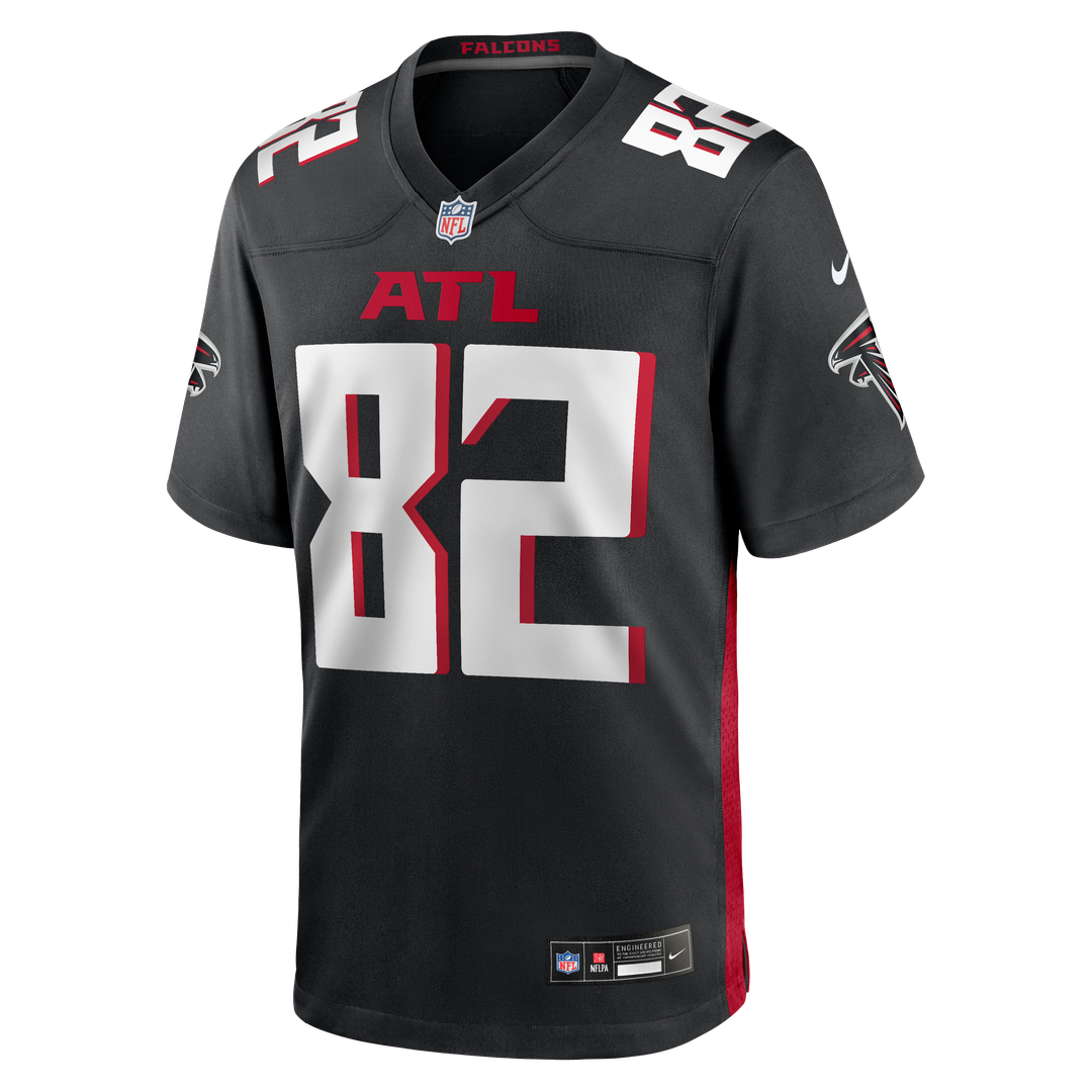 Men's Nike Atlanta Falcons Casey Washington Black Team Game NFL Jersey