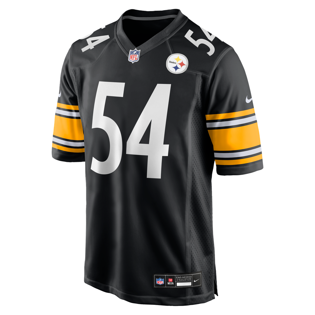 Men's Nike Pittsburgh Steelers Zach Frazier Black Game NFL Jersey