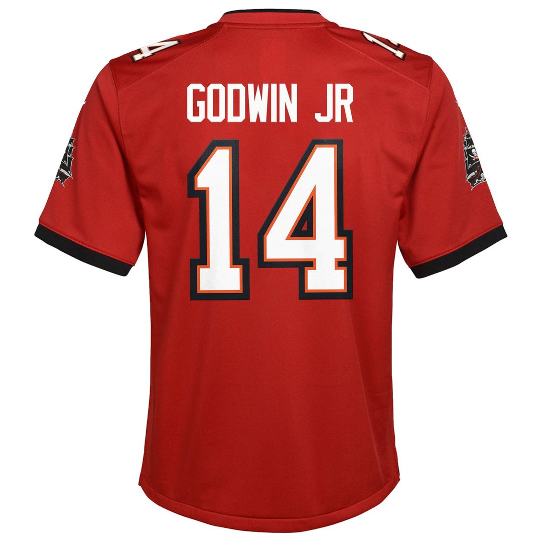 Youth Nike Tampa Bay Buccaneers Chris Godwin Jr. Game Jersey – Red NFL Jersey