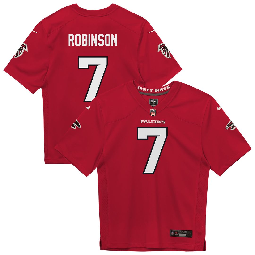 Toddler Nike Atlanta Falcons Bijan Robinson Black Game NFL Jersey