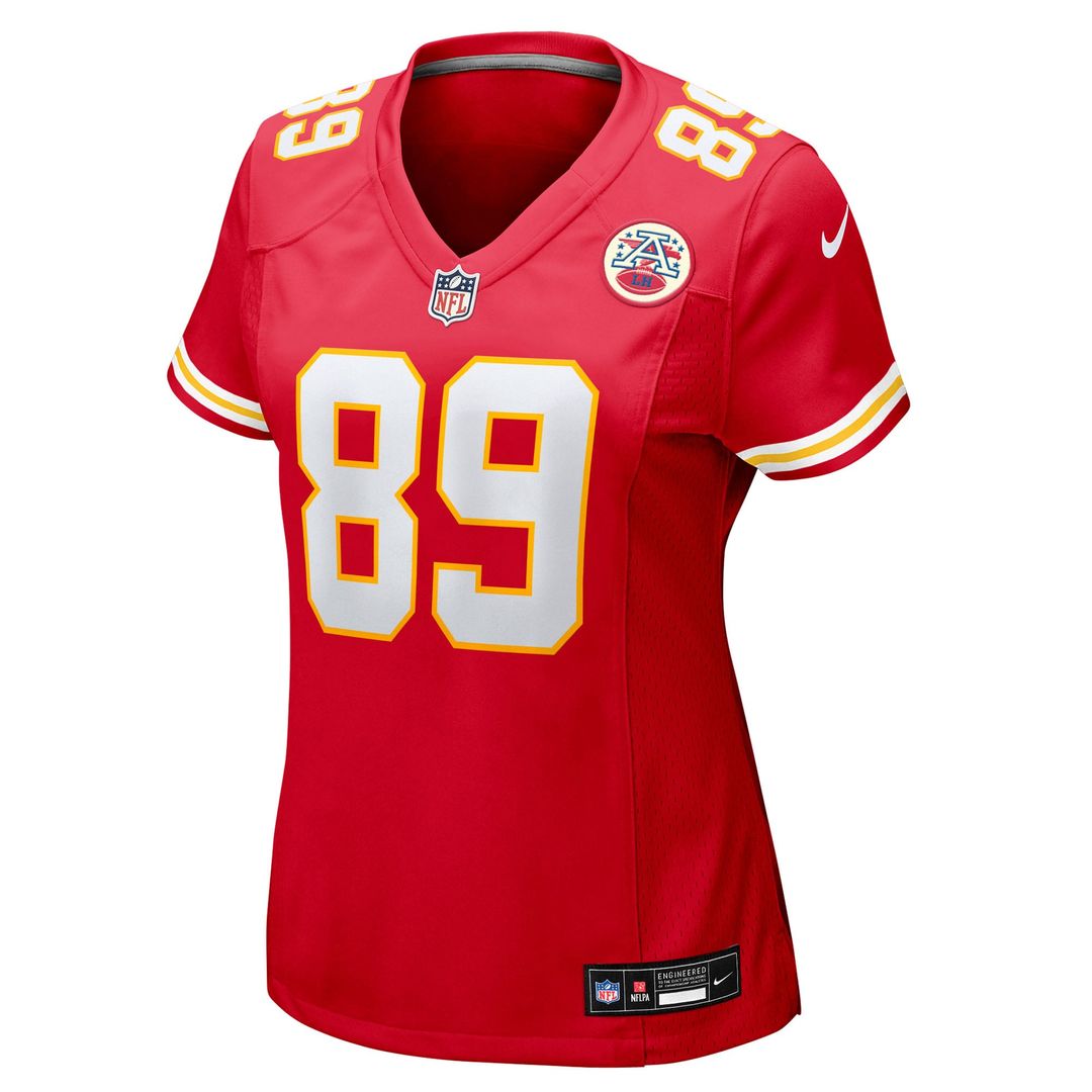 Women's Nike Kansas City Chiefs Jason Brownlee Red Team Game NFL Jersey
