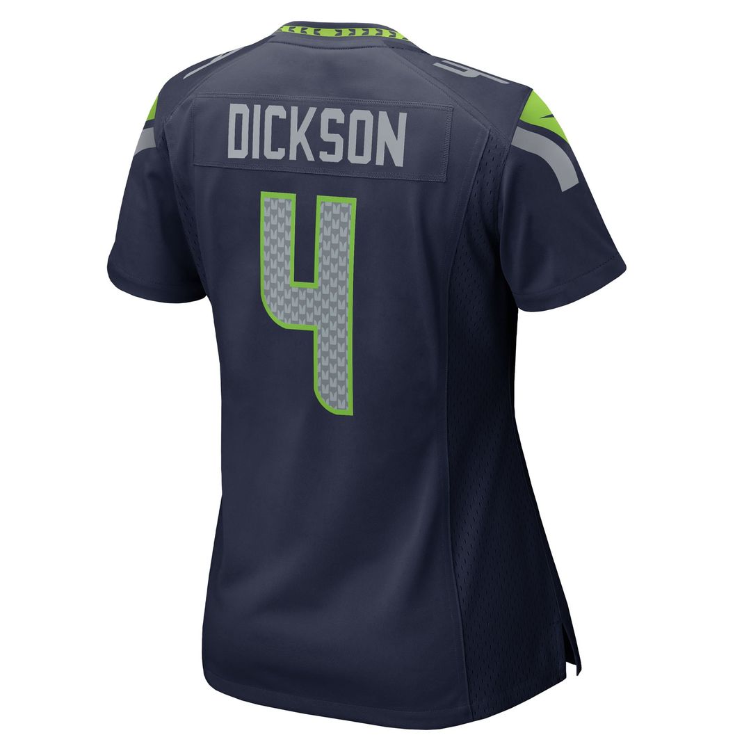 Women's Nike Seattle Seahawks Michael Dickson College Navy Team Game NFL Jersey