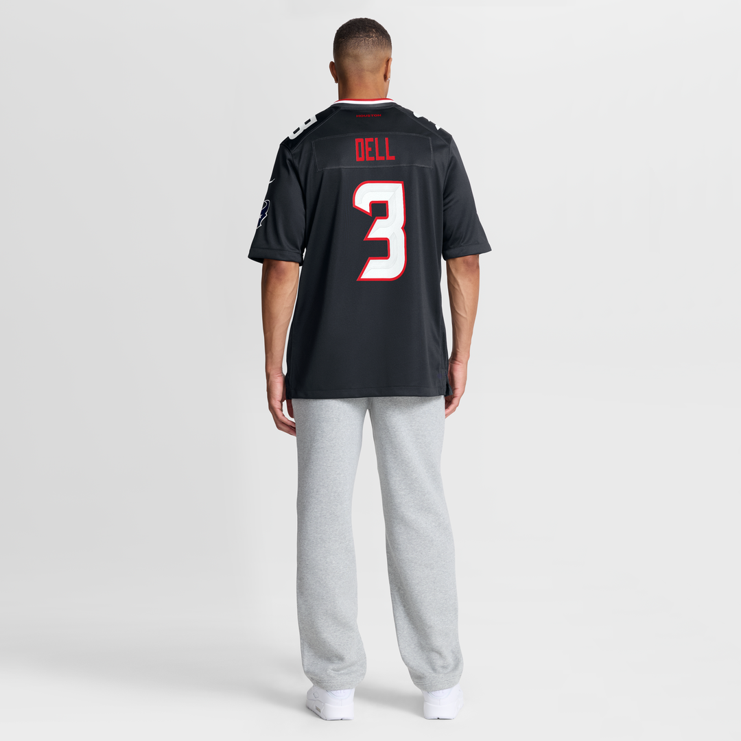 Men's Nike Houston Texans Tank Dell Navy Game NFL Jersey