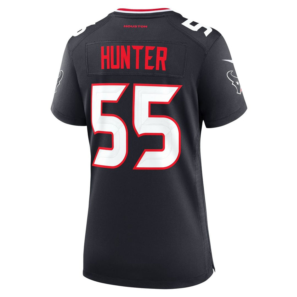 Women's Nike Houston Texans Danielle Hunter Navy Team Game NFL Jersey