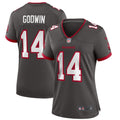 Women's Nike Tampa Bay Buccaneers Chris Godwin Pewter Alternate Game NFL Jersey
