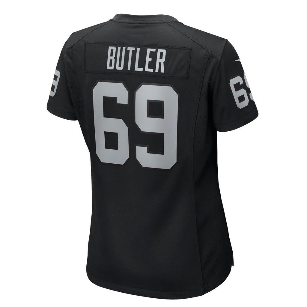 Women's Nike Las Vegas Raiders Adam Butler Black Game NFL Jersey