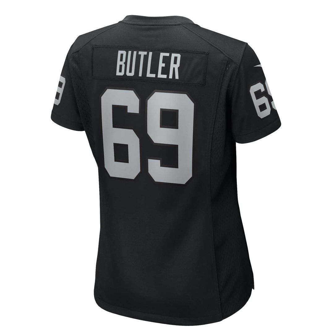 Women's Nike Las Vegas Raiders Adam Butler Black Game NFL Jersey