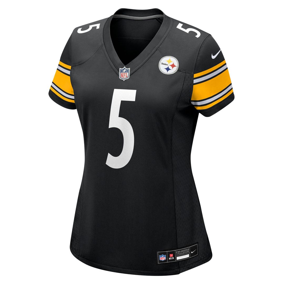 Women's Nike Pittsburgh Steelers Jalen Ramsey Black Team Game NFL Jersey