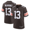 Men's Nike Cleveland Browns Corey Bojorquez Brown Game NFL Jersey