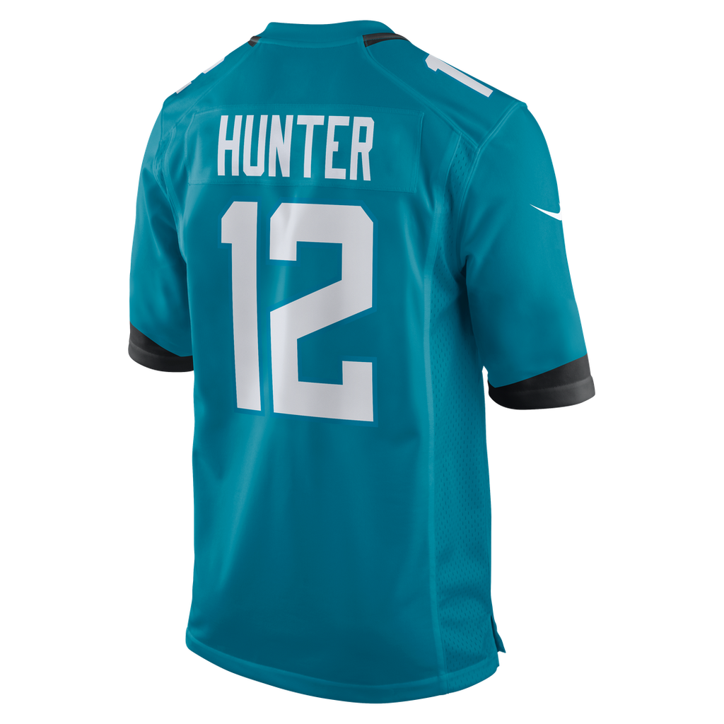 Men's Nike Jacksonville Jaguars Travis Hunter Teal Team Game NFL Jersey