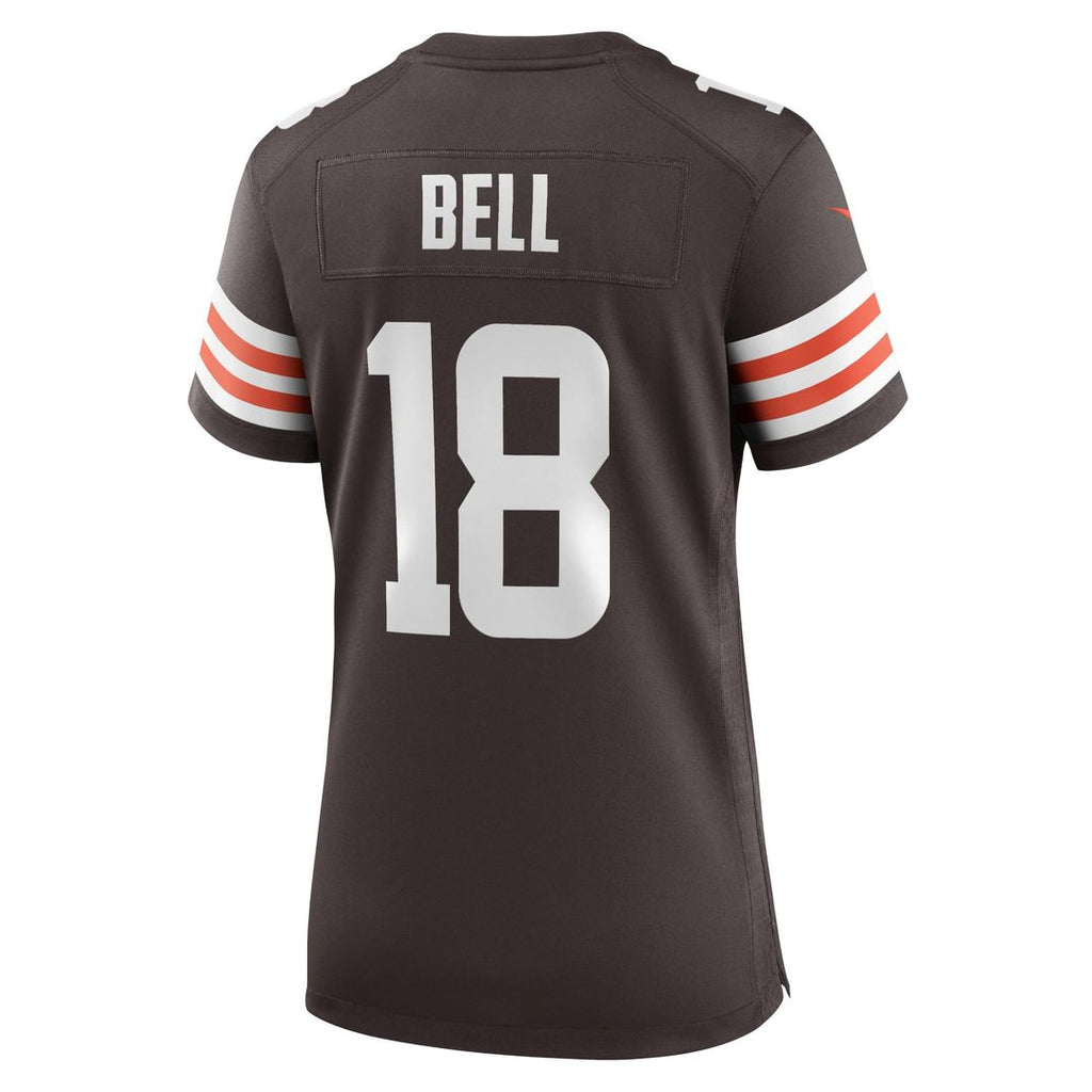 Women's Nike Cleveland Browns David Bell Brown Game NFL Jersey