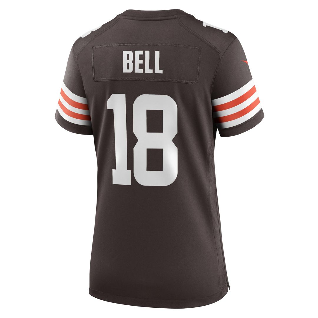 Women's Nike Cleveland Browns David Bell Brown Game NFL Jersey
