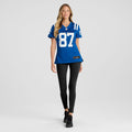 Women's Nike Indianapolis Colts Reggie Wayne Royal Retired Player Game NFL Jersey