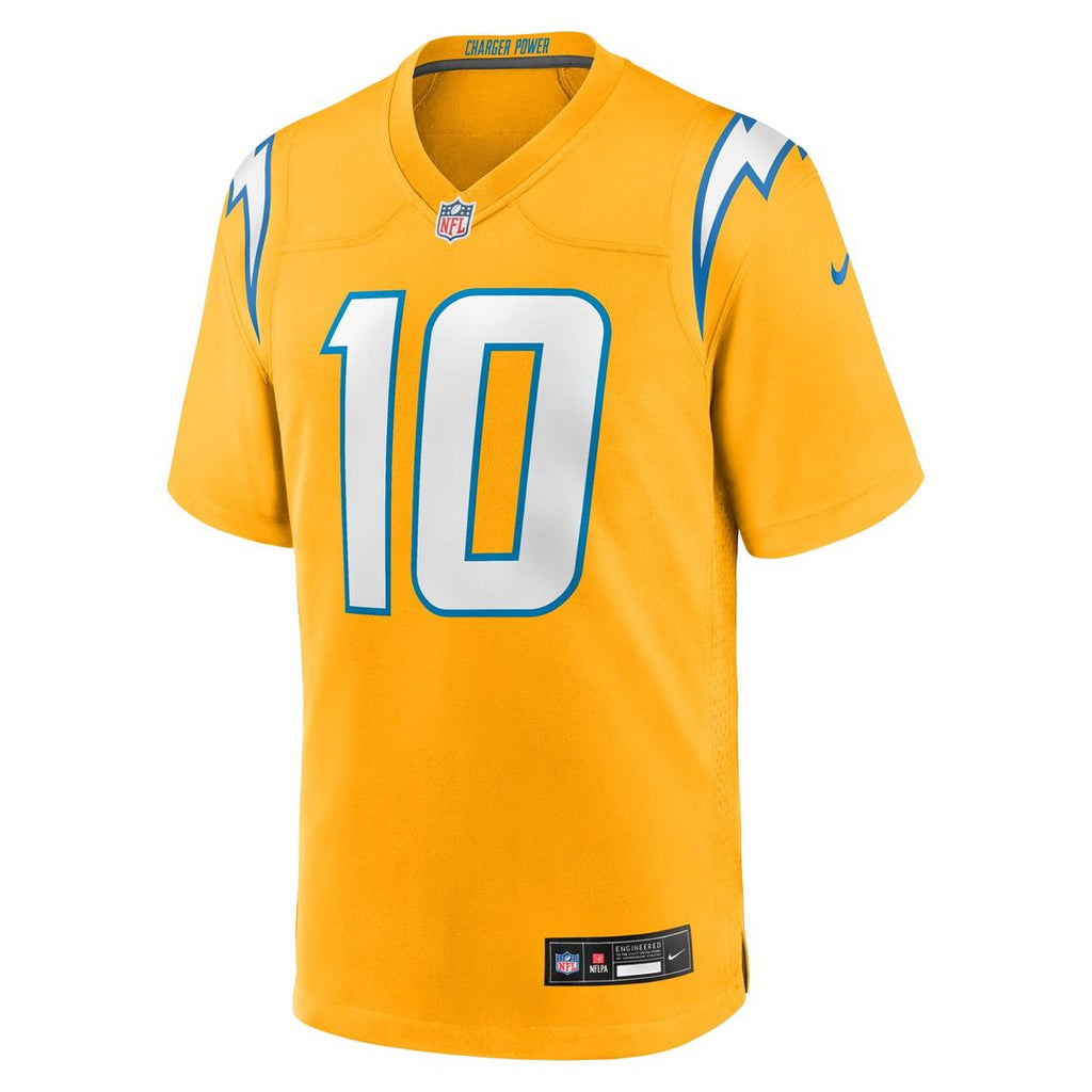 Youth Nike Los Angeles Chargers Justin Herbert Navy Alternate Super Chargers Game Player NFL Jersey