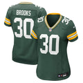 Women's Nike Green Bay Packers Chris Brooks Green Team Game NFL Jersey