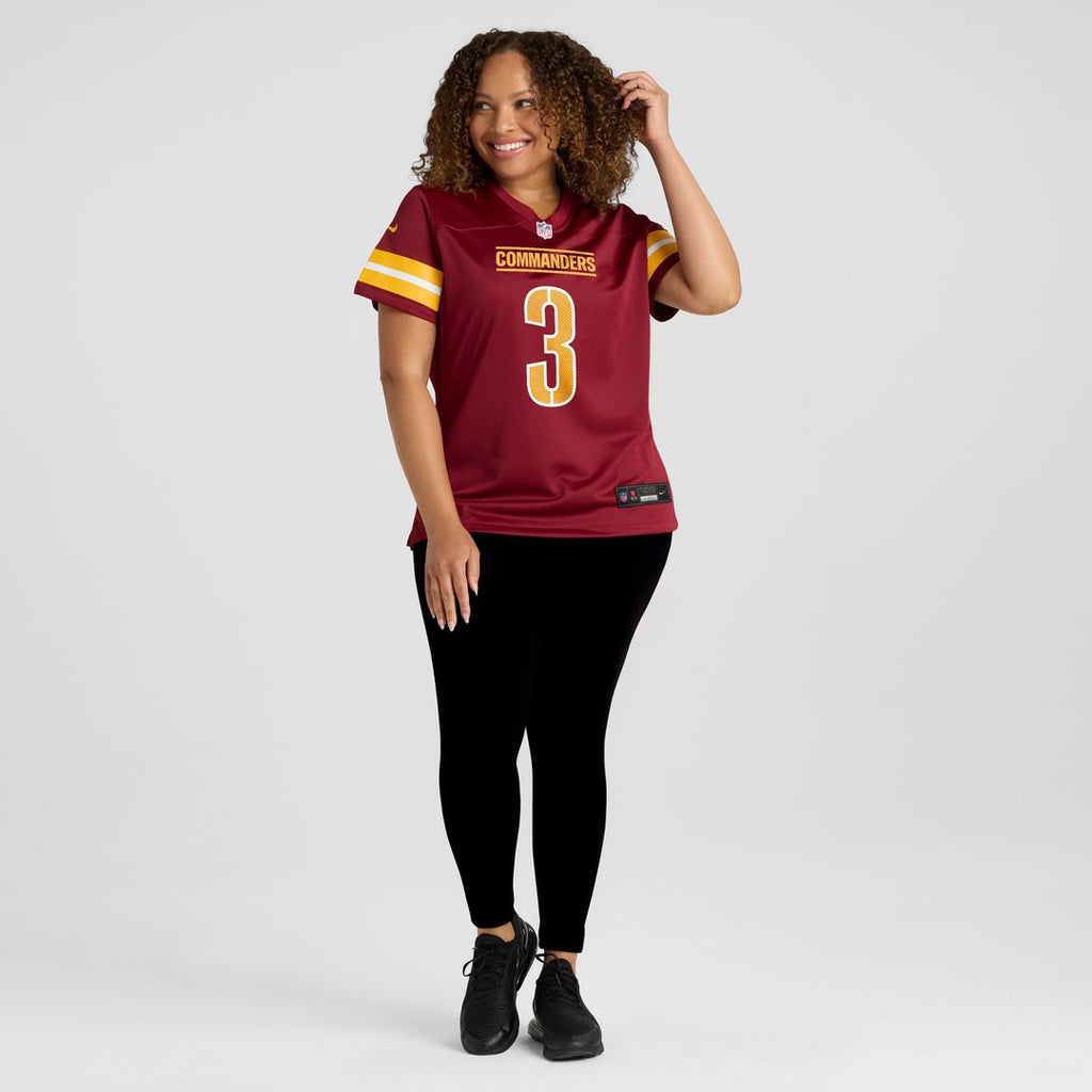 Women's Nike Washington Commanders Will Harris Burgundy Team Game NFL Jersey