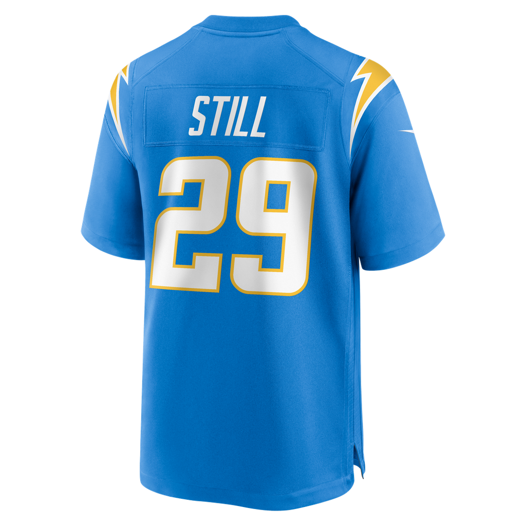 Men's Nike Los Angeles Chargers Tarheeb Still Powder Blue Team Game NFL Jersey