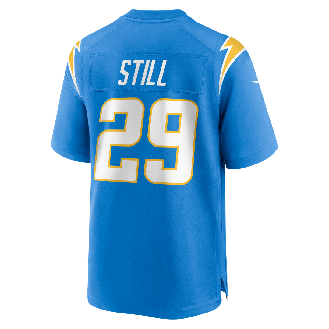 Men's Nike Los Angeles Chargers Tarheeb Still Powder Blue Team Game NFL Jersey