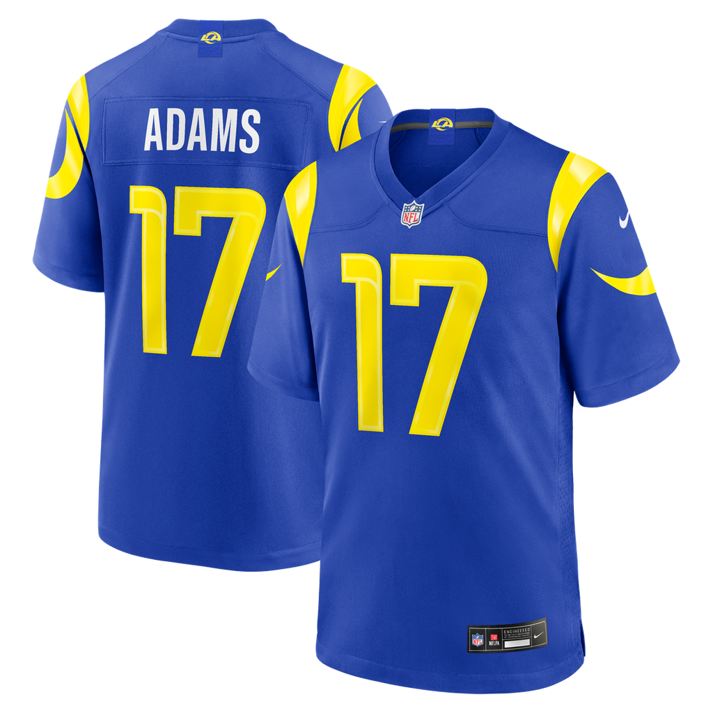 Men's Nike Los Angeles Rams Davante Adams Royal Team Game Player NFL Jersey