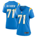 Women's Nike Los Angeles Chargers Jordan McFadden Powder Blue Team Game NFL Jersey