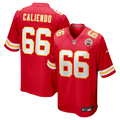 Men's Nike Kansas City Chiefs Mike Caliendo Red Game Player NFL Jersey